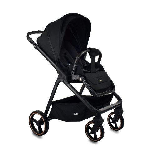 IBEBE ICE multifunkciós babakocsi 2in1 - 04 Black/Black frame
