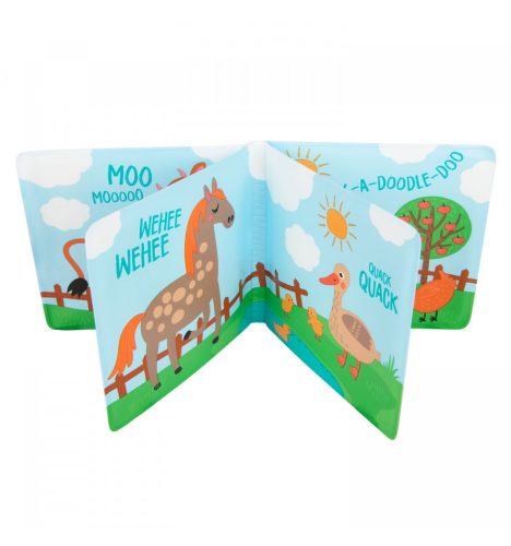 Canpol Babies puha pancsolókönyv - Farm animals