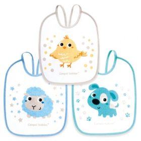 Canpol Babies Bunny&Company pamut előke - 3 db