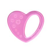 Canpol babies hűtőrágóka - Rózsaszín szívecske