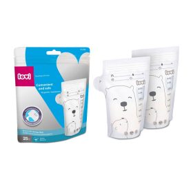 Lovi BuddyBear Tejtároló zacskók 200 ml (25 db)