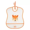 Canpol babies műanyag puha előke Cute Animals - Róka