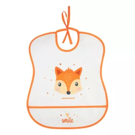 Canpol babies műanyag puha előke Cute Animals - Róka