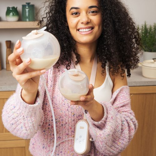 Canpol Babies MilkShell dupla melltartóba helyezhető mellszívó