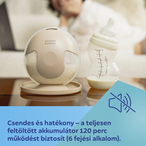 Canpol babies SmartSense hordható, telefonról vezérelhető elektromos mellszívó