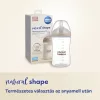 Canpol babies Natural Shape anti-kólikás cumisüveg 260ml (3h+)