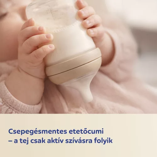 Canpol babies Natural Shape anti-kólikás cumisüveg 260ml (3h+)