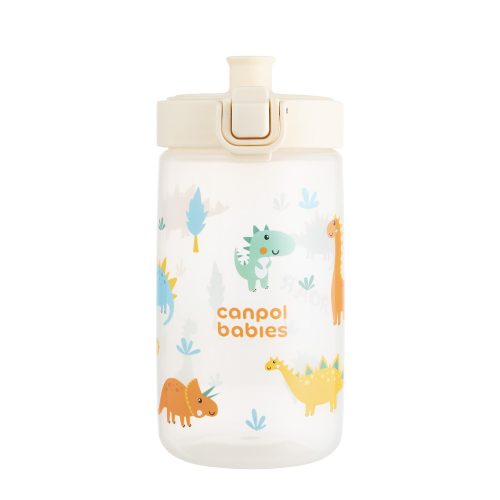 Canpol babies Junior gyermek kulacs 400 ml - Bézs