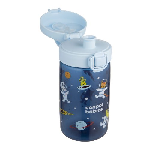 Canpol babies Junior gyermek kulacs 400 ml - Kék