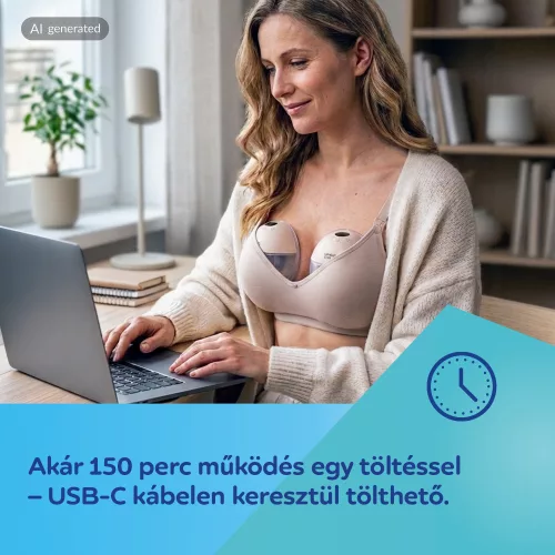 Canpol babies Hands-Free 2.0 dupla hordható elektromos mellszívó