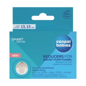   Canpol babies Pót szilikon tölcsérszűkítők 13/15 mm a SmartSense mellszívóhoz