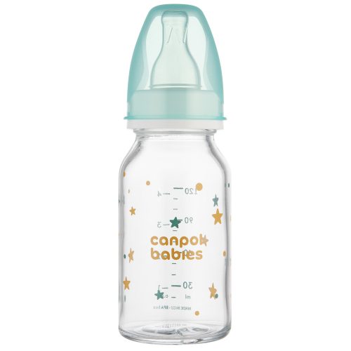 Canpol babies Keskeny nyakú cumisüveg TOYS 120ml
