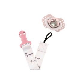 Canpol Babies Bonjour Paris Cumitartó szalag - Rózsaszín