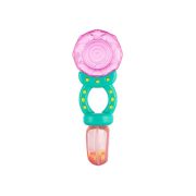   Canpol Hűsítő rágóka csörgővel - Lollipop - Rózsaszín
