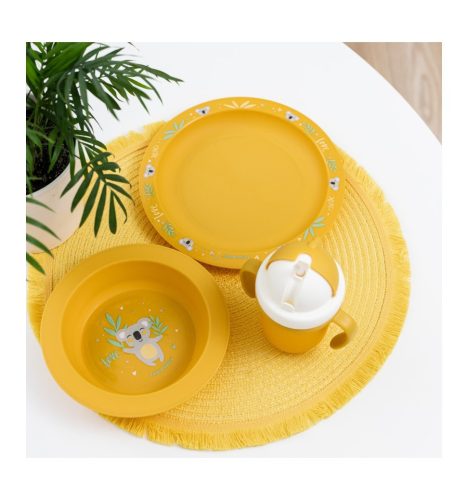 Canpol Babies Exotic Animals étkészlet (4h+) - Sárga