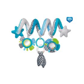 Canpol Babies Plüss spirál játék - Kék