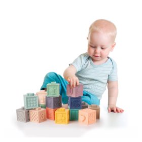 Canpol Babies Készségfejlesztő puha kockák (12 db)