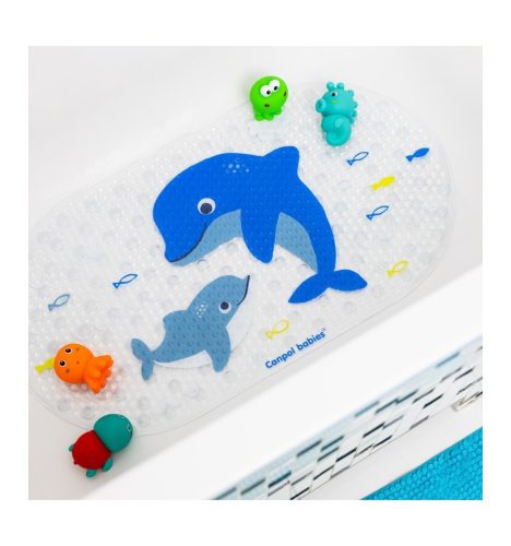 Canpol Babies Love&Sea Csúszásgátló alátét kádba - Kék
