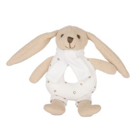 Canpol Babies Plüss játék csörgővel - Bézs nyuszi