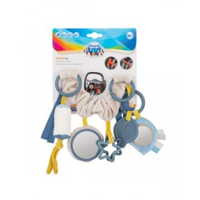   Canpol Babies Pastel Friends felakasztható plüss játék - Kék