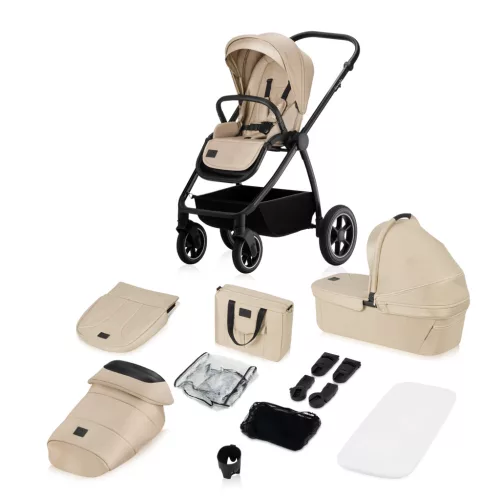 Lionelo Sia Flex 2in1 multifunkciós babakocsi - Beige Sand