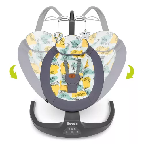 Lionelo Ralf elektromos pihenőszék és hinta - Grey concrete