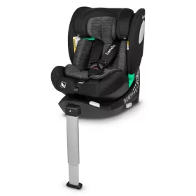   Lionelo Braam I-Size 360°-ban forgatható ISOFIX gyermekülés (40-150 cm) - Black Carbon