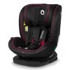 Lionelo Bastiaan I-Size 360°-ban forgatható ISOFIX gyermekülés (40-150 cm) - Black Red