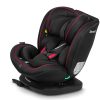 Lionelo Bastiaan I-Size 360°-ban forgatható ISOFIX gyermekülés (40-150 cm) - Black Red