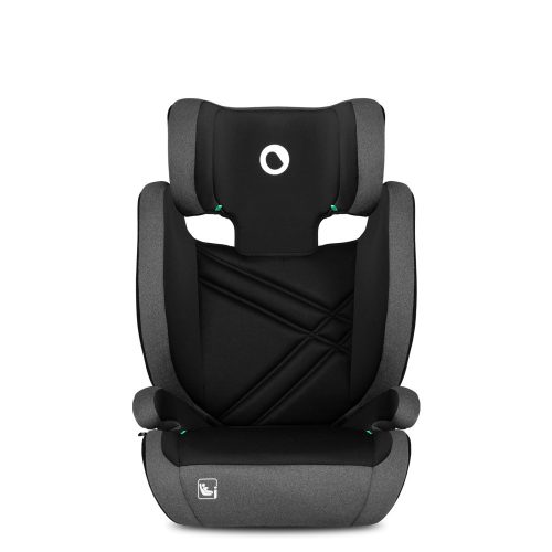 Lionelo Hugo i-Size Isofix gyerekülés (100-150 cm) - Black-Grey