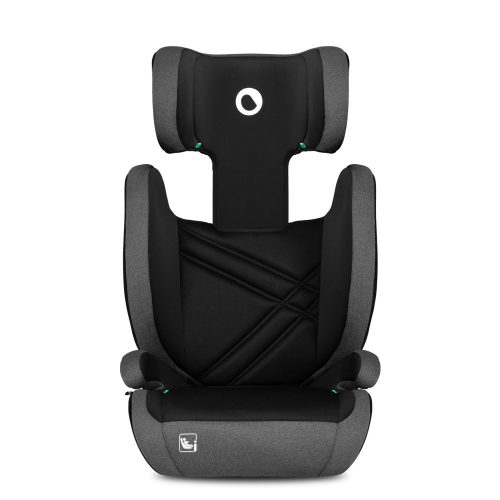 Lionelo Hugo i-Size Isofix gyerekülés (100-150 cm) - Black-Grey
