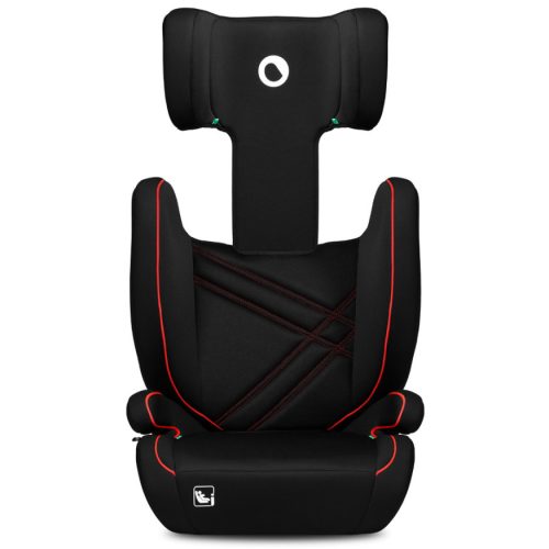 Lionelo Hugo i-Size Isofix gyerekülés (100-150 cm) - Black Red