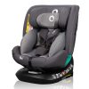 Lionelo Bastiaan One I-Size 360°-ban forgatható ISOFIX gyermekülés (40-150 cm) - Grey Stone