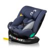 Lionelo Bastiaan One I-Size 360°-ban forgatható ISOFIX gyermekülés (40-150 cm) - Blue Navy