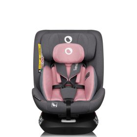   Lionelo Bastiaan One I-Size 360°-ban forgatható ISOFIX gyermekülés (40-150 cm) - Pink Rose