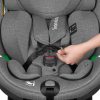 Lionelo Harmony I-Size 360°-ban forgatható ISOFIX gyermekülés (40-150 cm) - Grey Concrete Bamboo