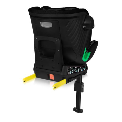Lionelo Harmony I-Size 360°-ban forgatható ISOFIX gyermekülés (40-150 cm) - Black Carbon Bamboo