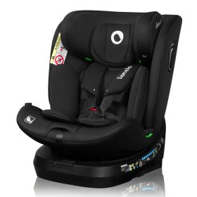   Lionelo Brave I-Size 360°-ban forgatható ISOFIX gyermekülés (40-150 cm) - Black Carbon
