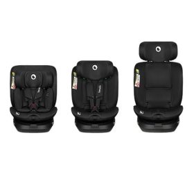   Lionelo Brave I-Size 360°-ban forgatható ISOFIX gyermekülés (40-150 cm) - Black Carbon