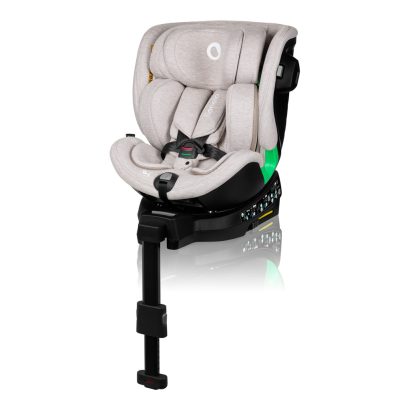 Lionelo Harmony I-Size 360°-ban forgatható ISOFIX gyermekülés (40-150 cm) - Beige Sand Bamboo