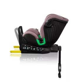   Lionelo Harmony I-Size 360°-ban forgatható ISOFIX gyermekülés (40-150 cm) - Pink Mauve Bamboo