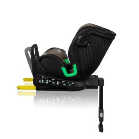   Lionelo Harmony I-Size 360°-ban forgatható ISOFIX gyermekülés (40-150 cm) - Green Olive Leather