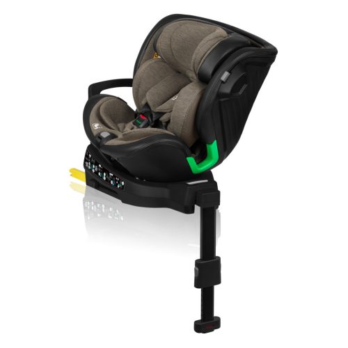 Lionelo Harmony I-Size 360°-ban forgatható ISOFIX gyermekülés (40-150 cm) - Green Olive Leather