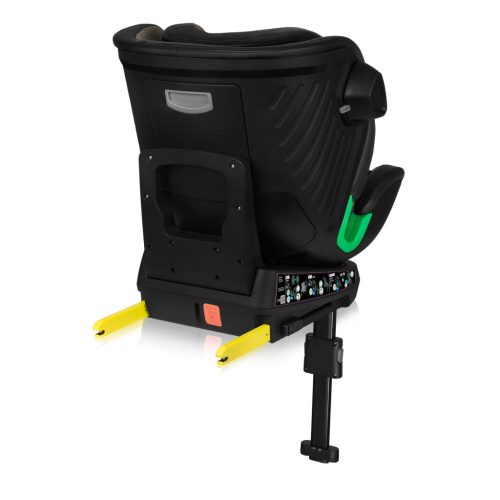 Lionelo Harmony I-Size 360°-ban forgatható ISOFIX gyermekülés (40-150 cm) - Green Olive Leather