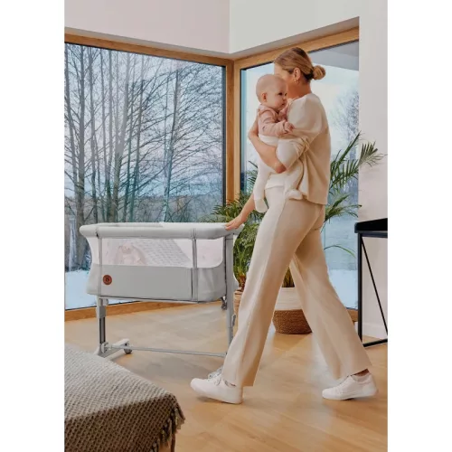 Lionelo Aurora 3in1 babaöböl, babaágy és bölcső -  Beige Cappuccino