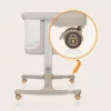 Lionelo Aurora 3in1 babaöböl, babaágy és bölcső -  Beige Cappuccino