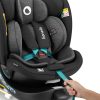 Lionelo Navy I-Size 360° forgatható ISOFIX gyermekülés (40-150cm) - Black Turquoise