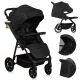 Lionelo Mira sport babakocsi - Black Onyx