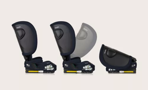 Lionelo Nelly I-Size ISOFIX összecsukható gyermekülés (76-150cm) - Blue Navy