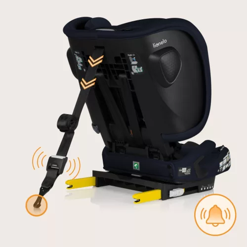 Lionelo Nelly I-Size ISOFIX összecsukható gyermekülés (76-150cm) - Blue Navy